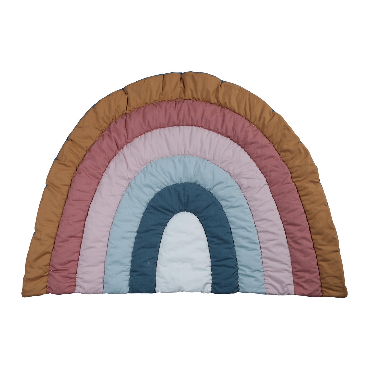 Rainbow Quilted Play Mat